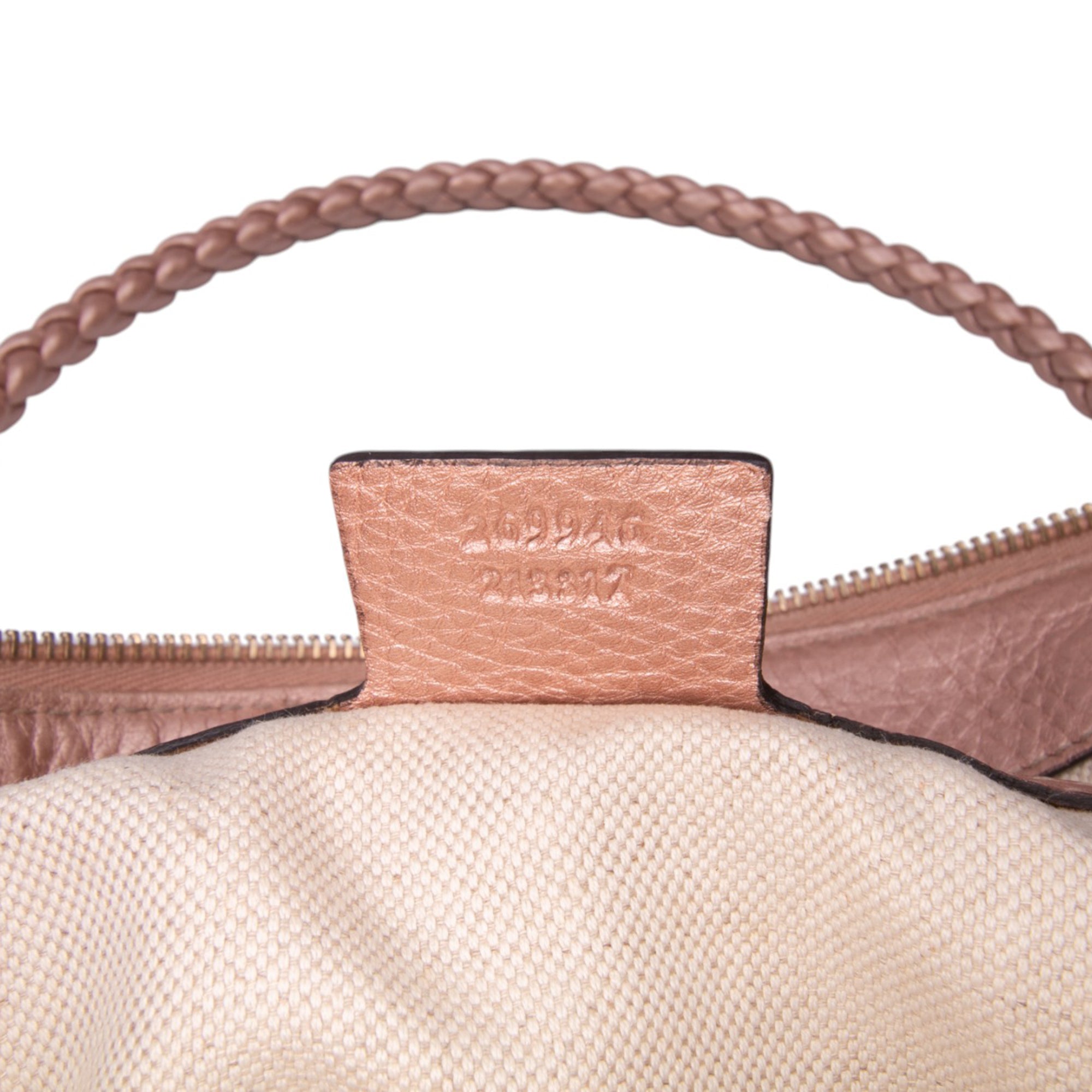 Large GG Canvas Bella Satchel