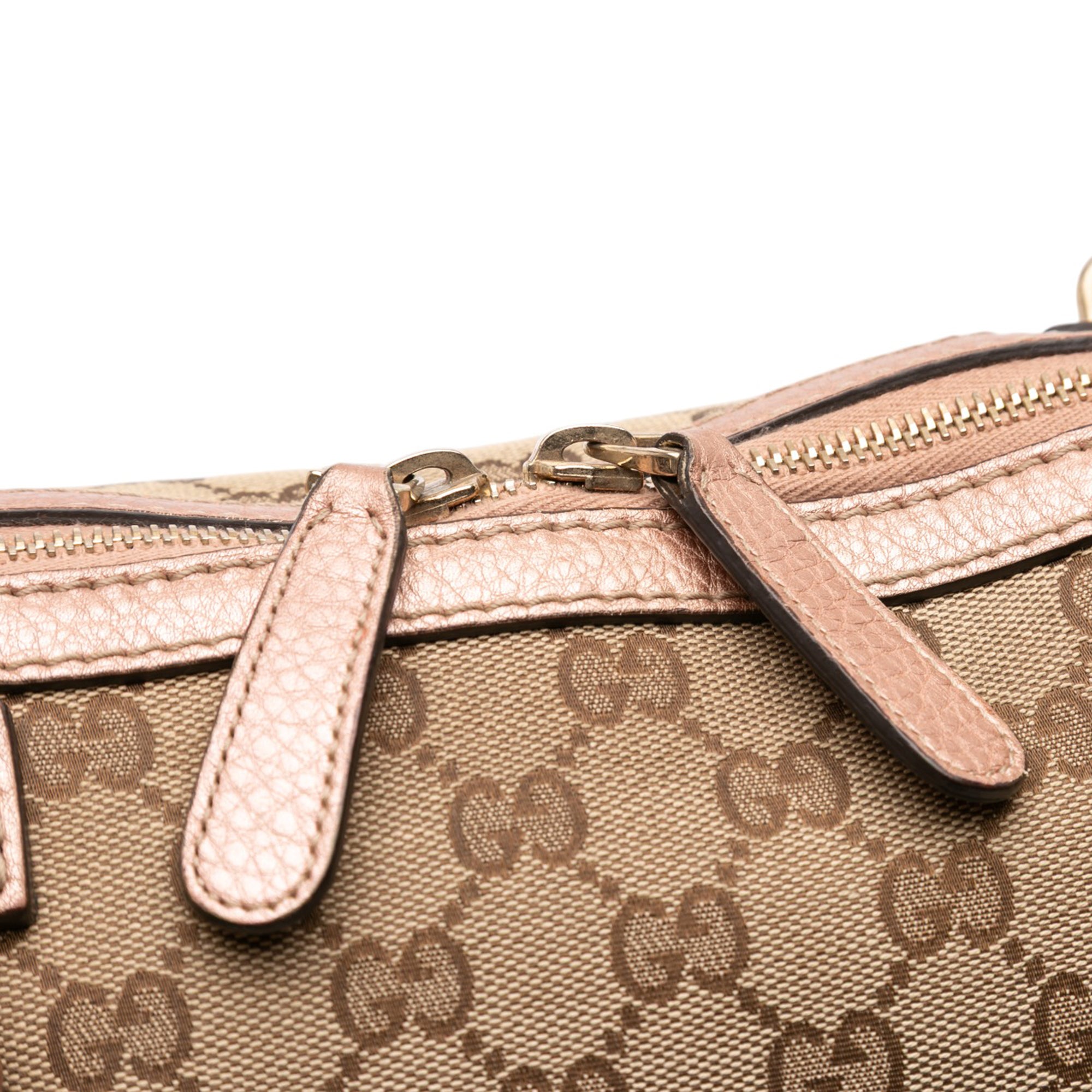 Large GG Canvas Bella Satchel