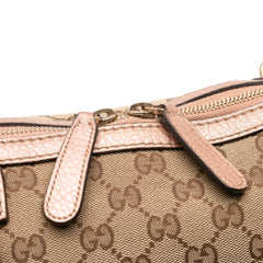 Large GG Canvas Bella Satchel