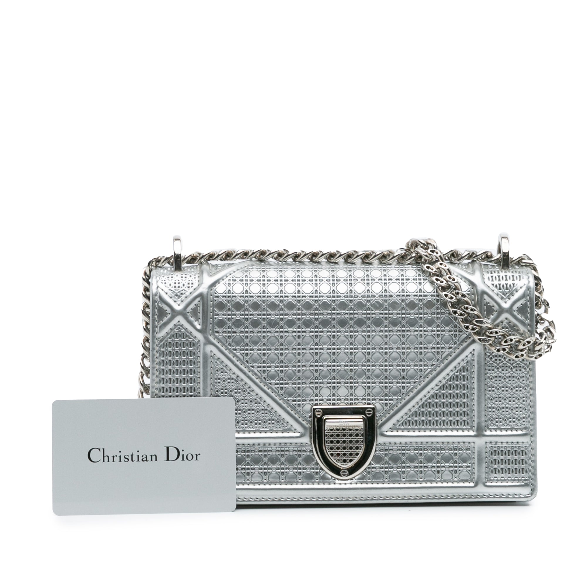 Mini Metallic Patent Microcannage Diorama Flap