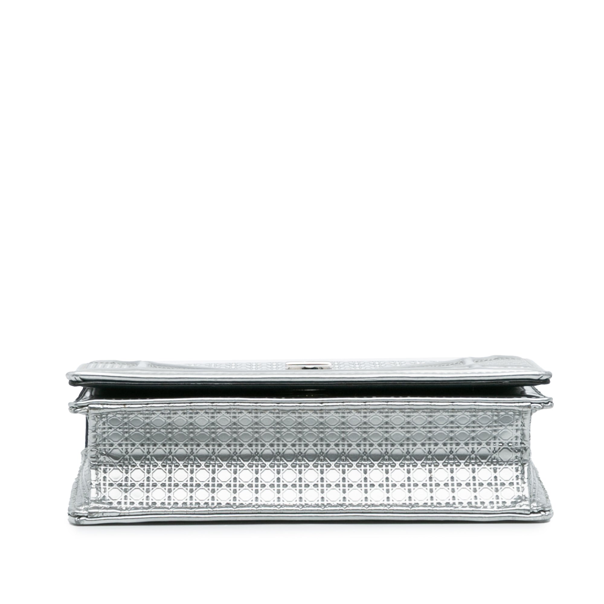 Mini Metallic Patent Microcannage Diorama Flap