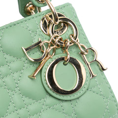 Micro Lambskin Cannage Lady Dior