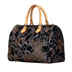 Monogram Fleur De Jais Sequins Speedy 30