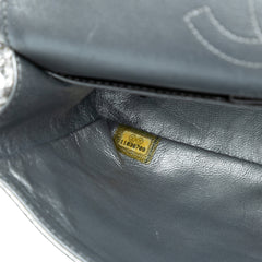 Small Classic Metallic Lame Bijoux Chain Double Flap