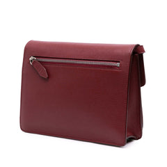 Small Leather and House Check Canvas Derby Macken Crossbody