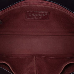 Medium Quilted Glazed Calfskin Coco Pleats Flap