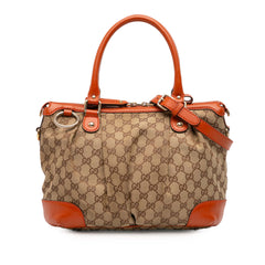 GG Canvas Sukey Satchel