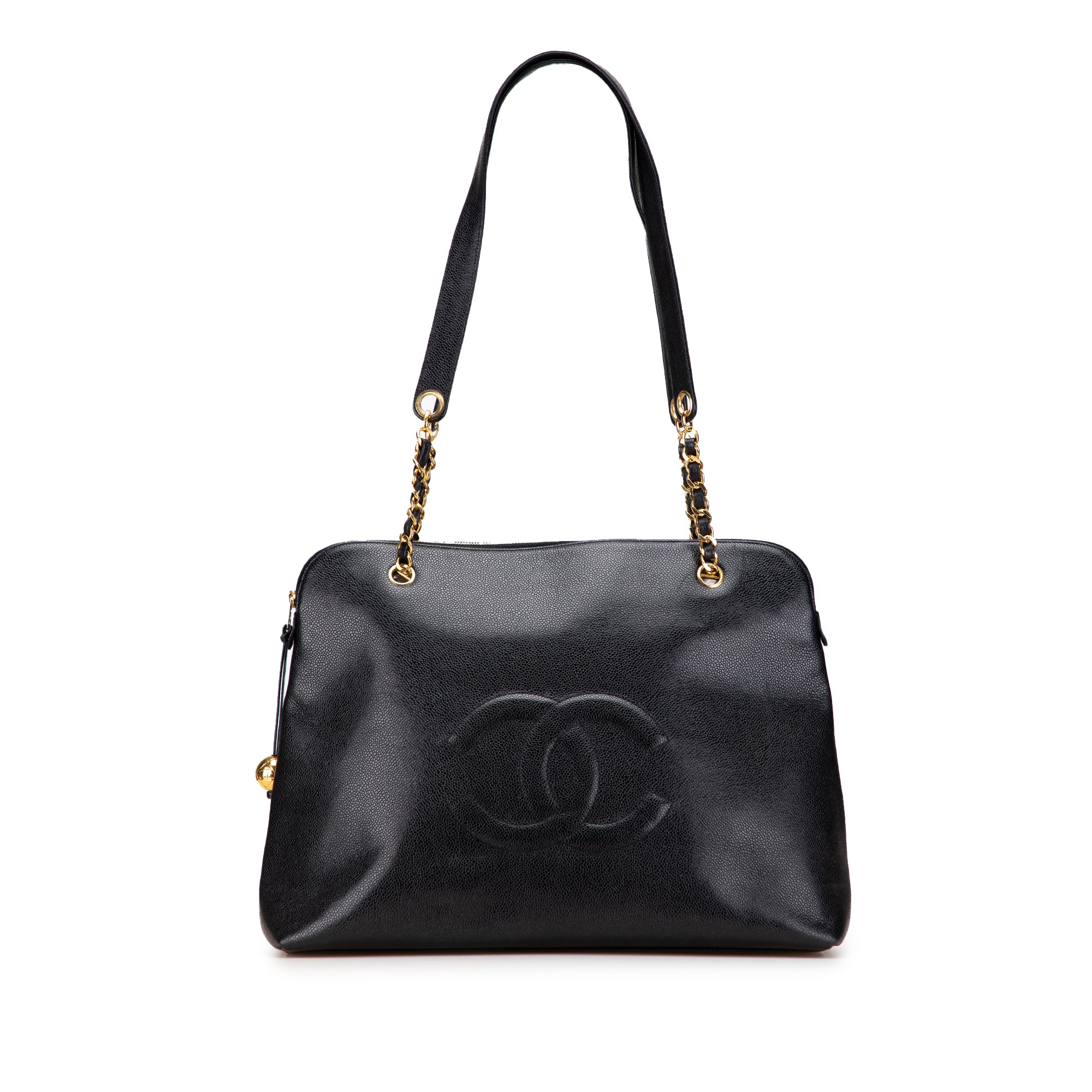 CC Caviar Chain Tote