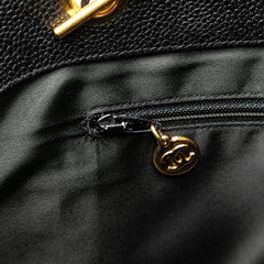 CC Caviar Chain Tote