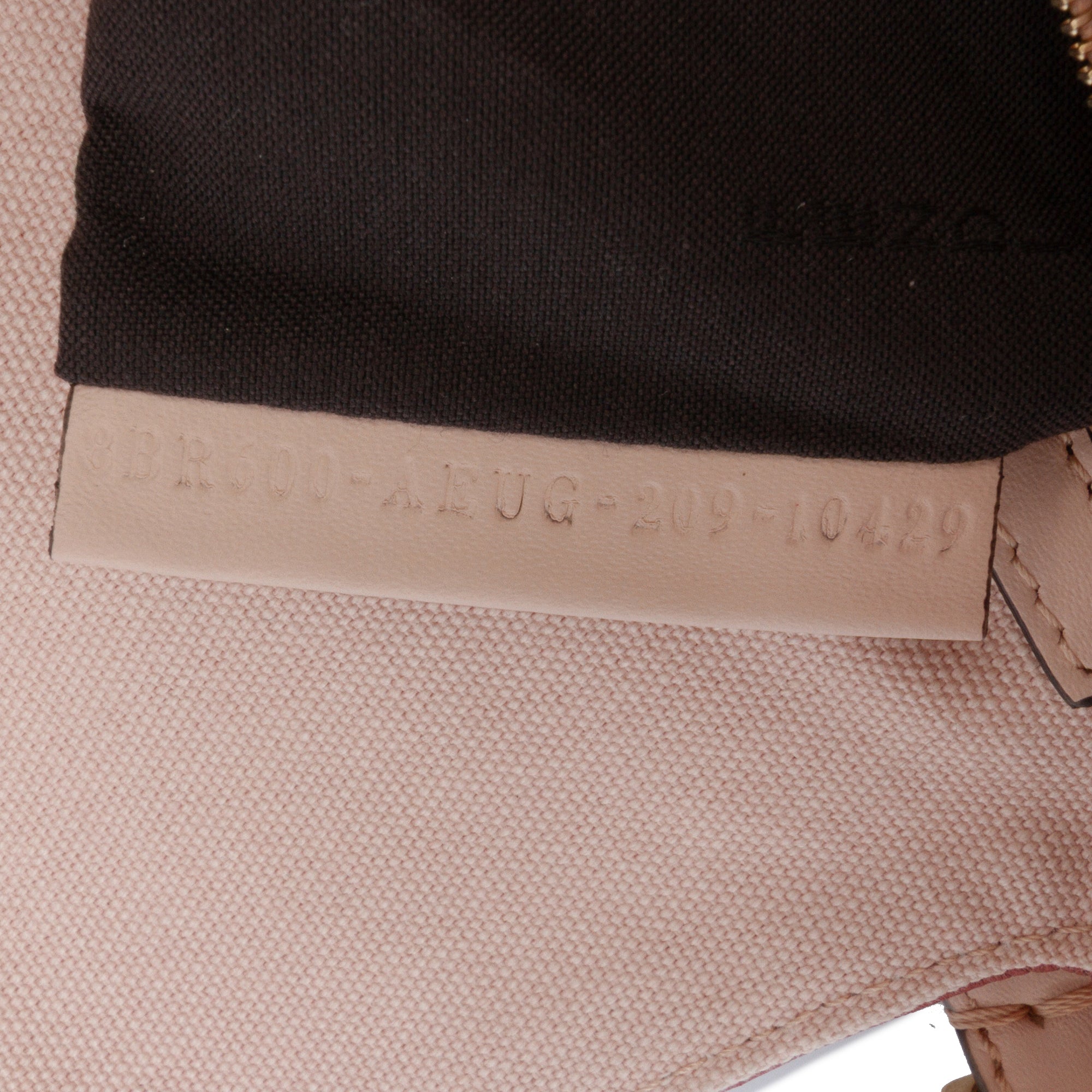 Zucca Embroidered Canvas Baguette Satchel