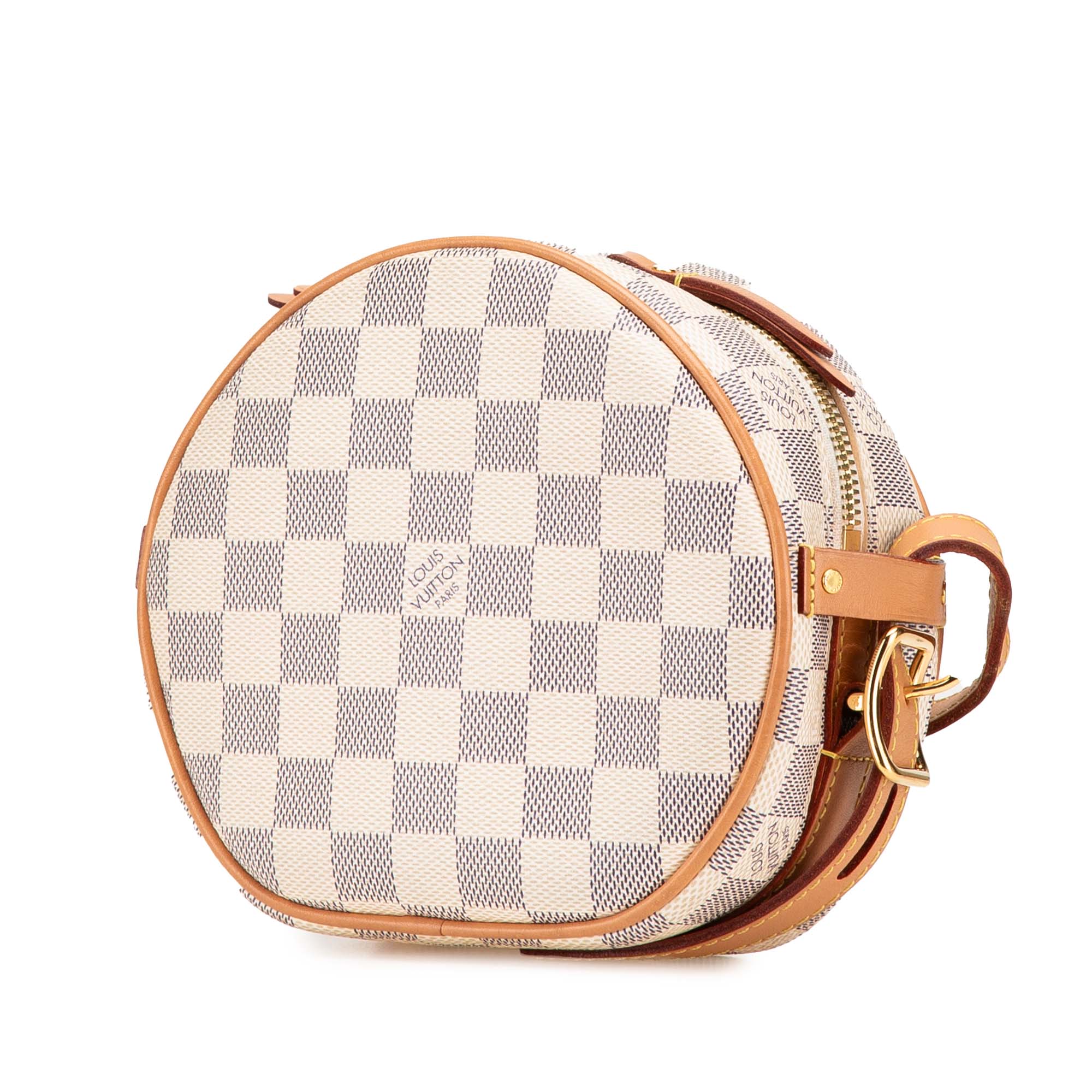Damier Azur Boite Chapeaux Souple PM