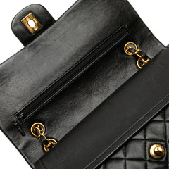Medium Classic Lambskin Double Flap