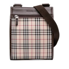 House Check Canvas Crossbody