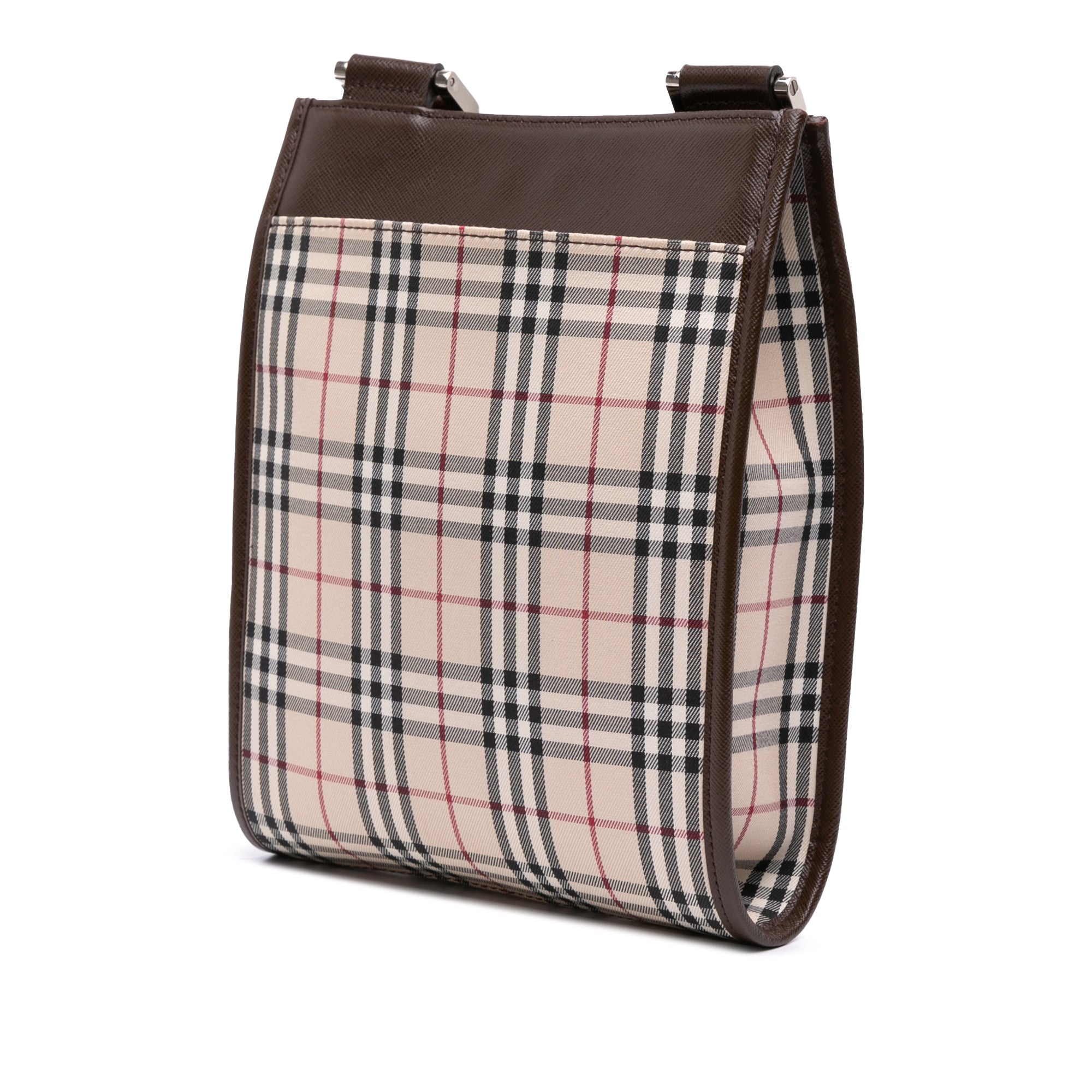House Check Canvas Crossbody