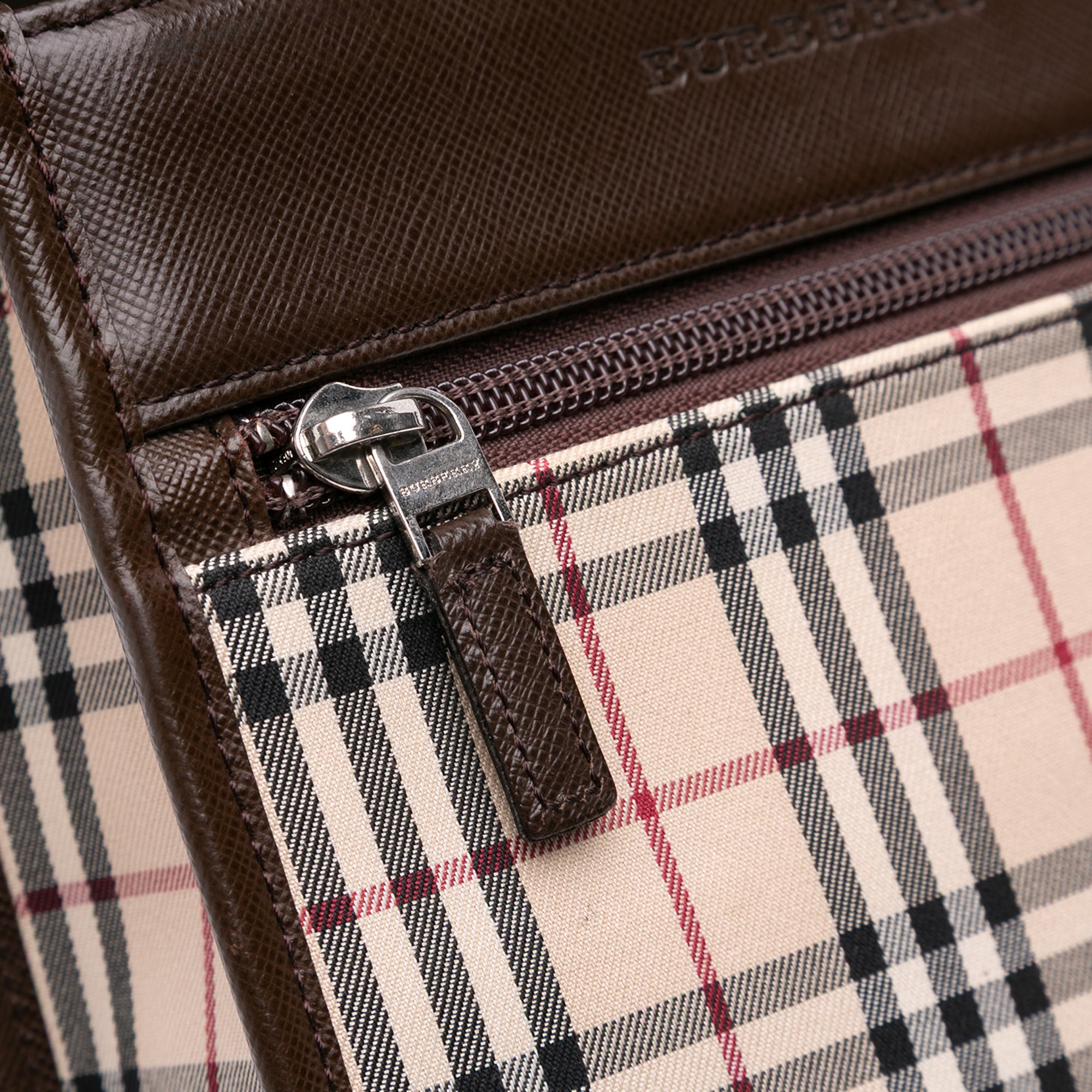 House Check Canvas Crossbody