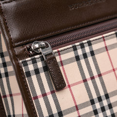 House Check Canvas Crossbody