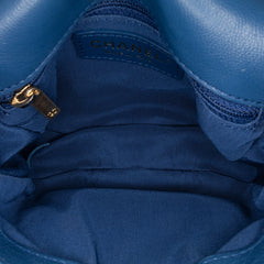Quilted Grained Calfskin Casual Trip Messenger