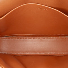 Shiny Calfskin Claude Shoulder Bag