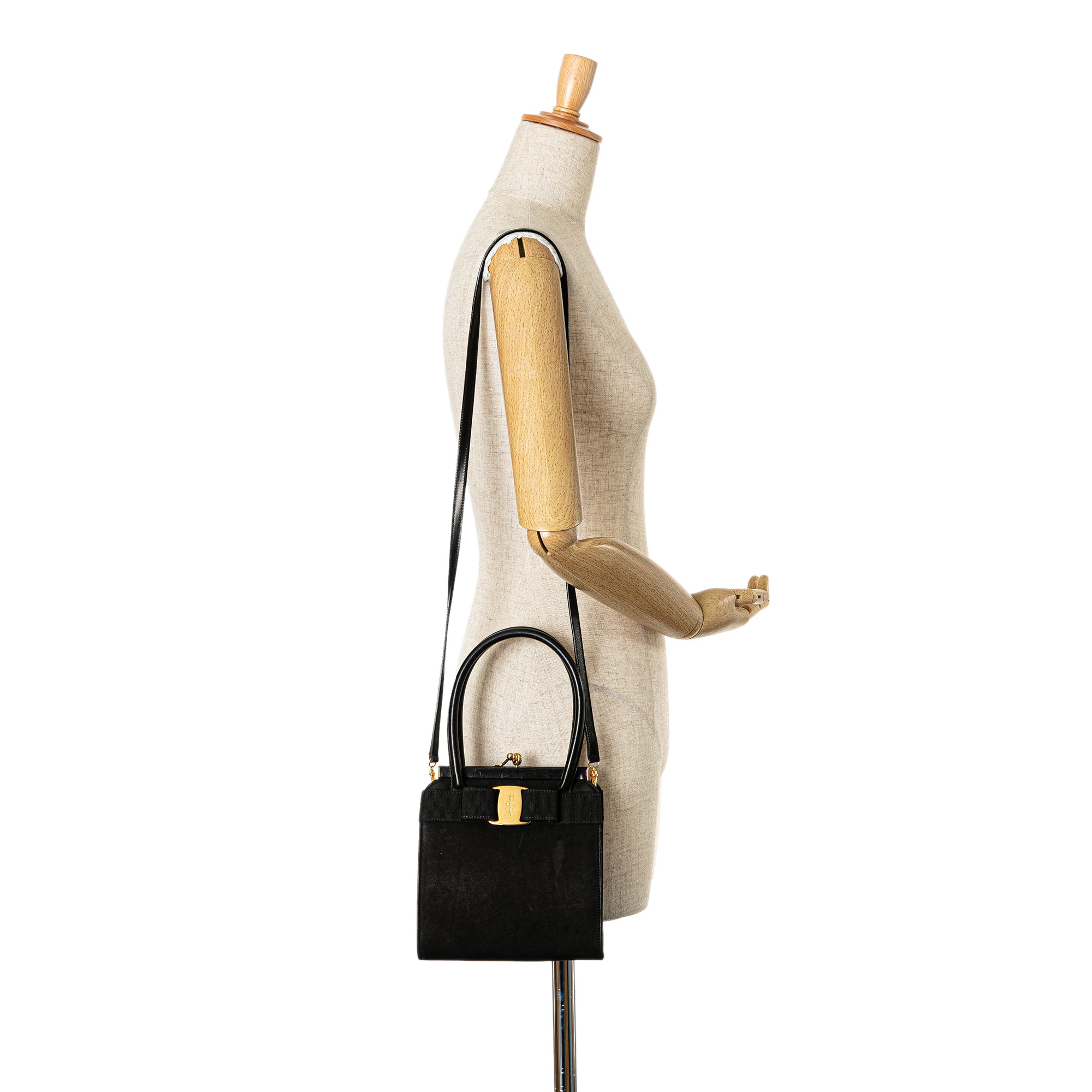 Vara Bow Calfskin Satchel