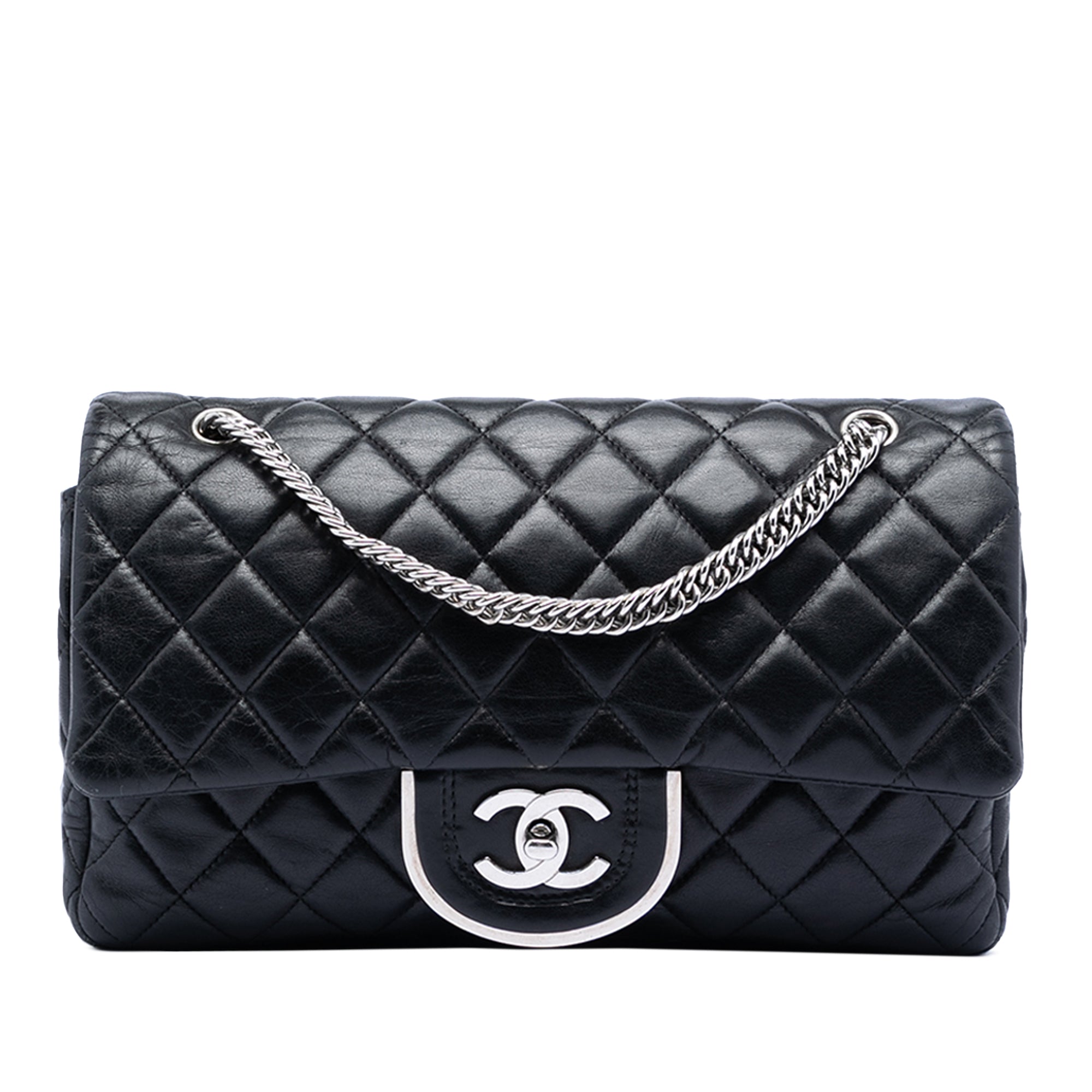 Paris Edinburgh Medium Lambskin Coco Sporran Flap