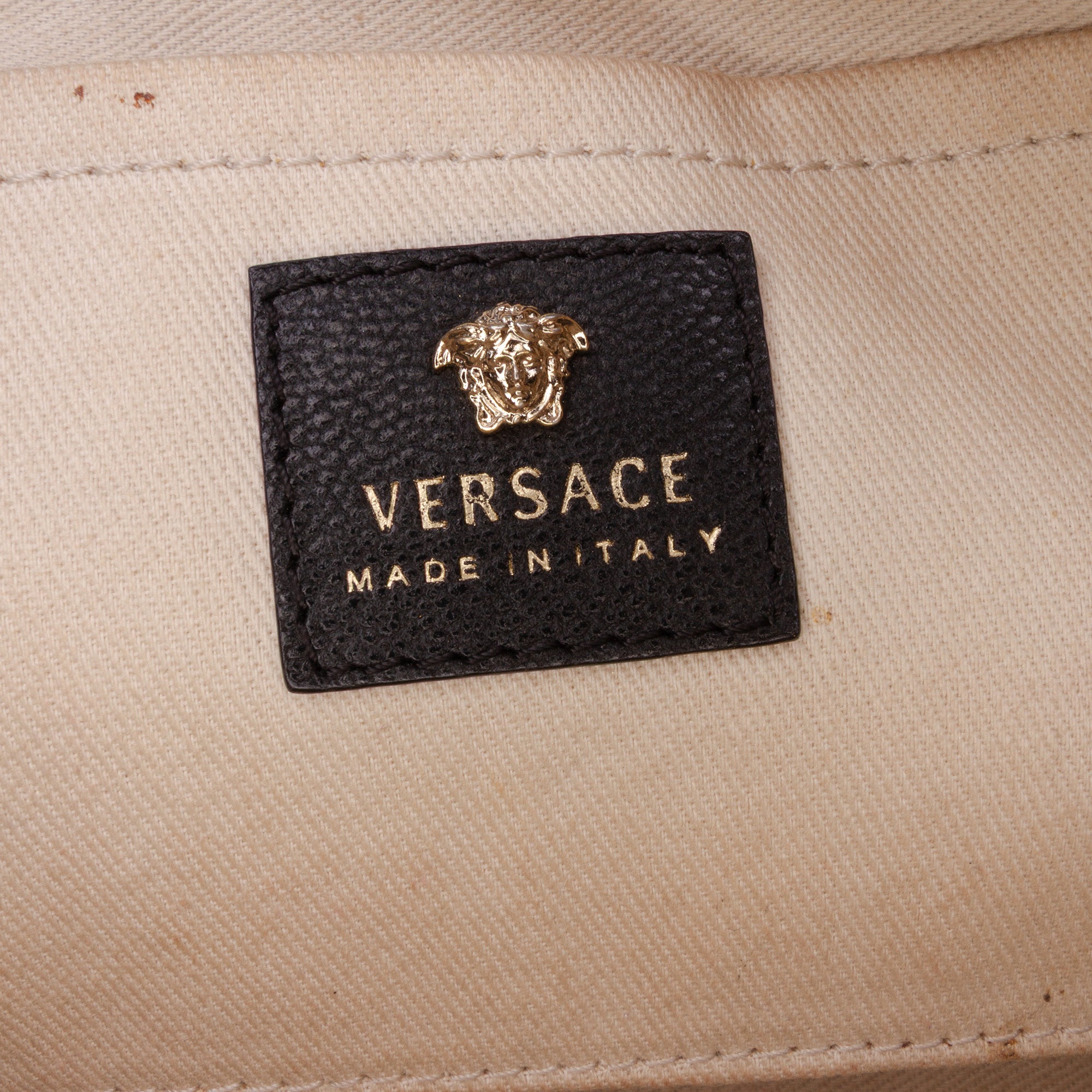 Calfskin Palazzo Medusa Camera Bag