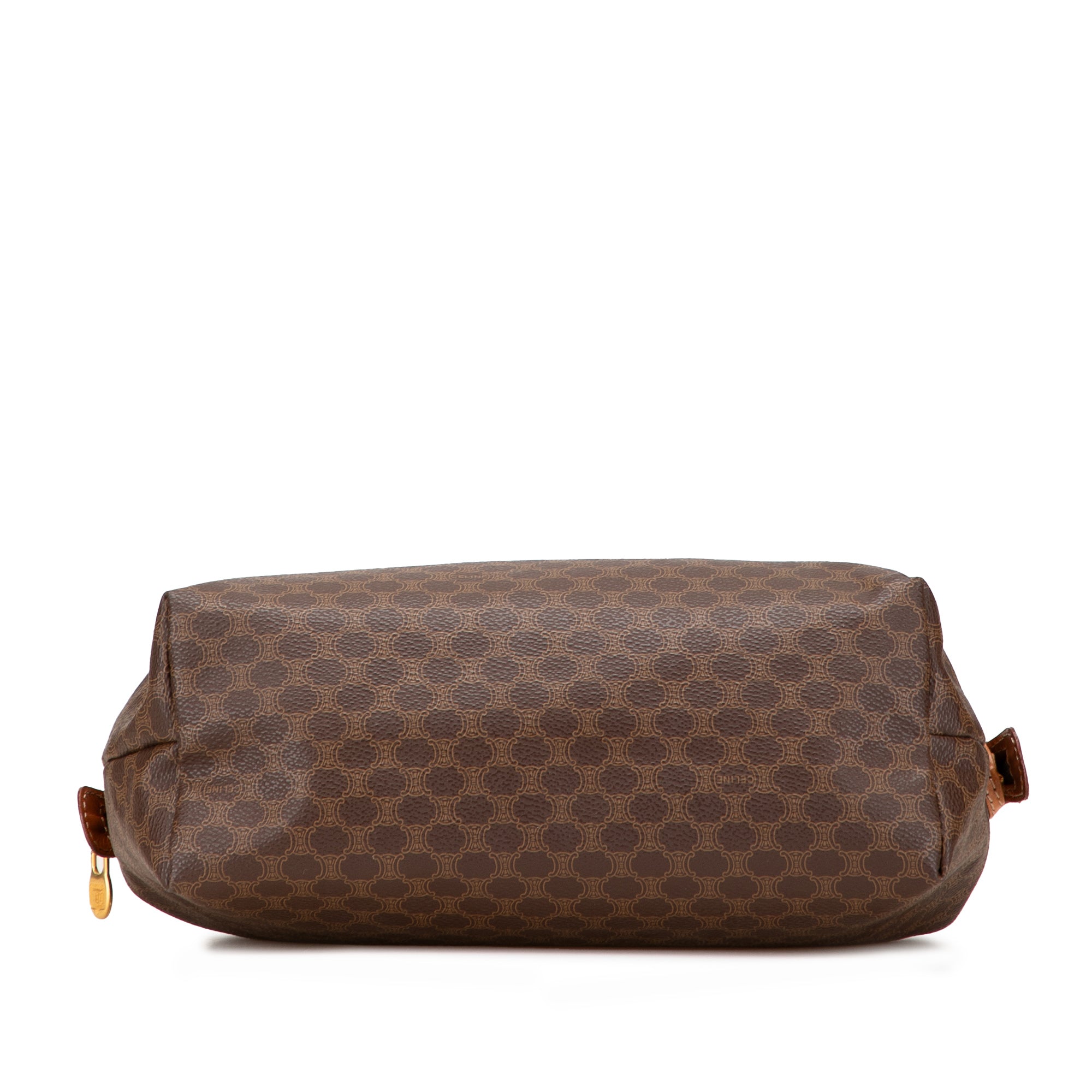 Macadam Coated Canvas Clutch