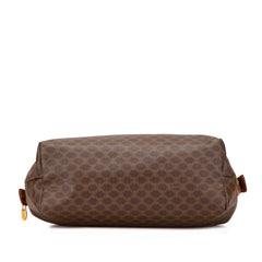 Macadam Coated Canvas Clutch
