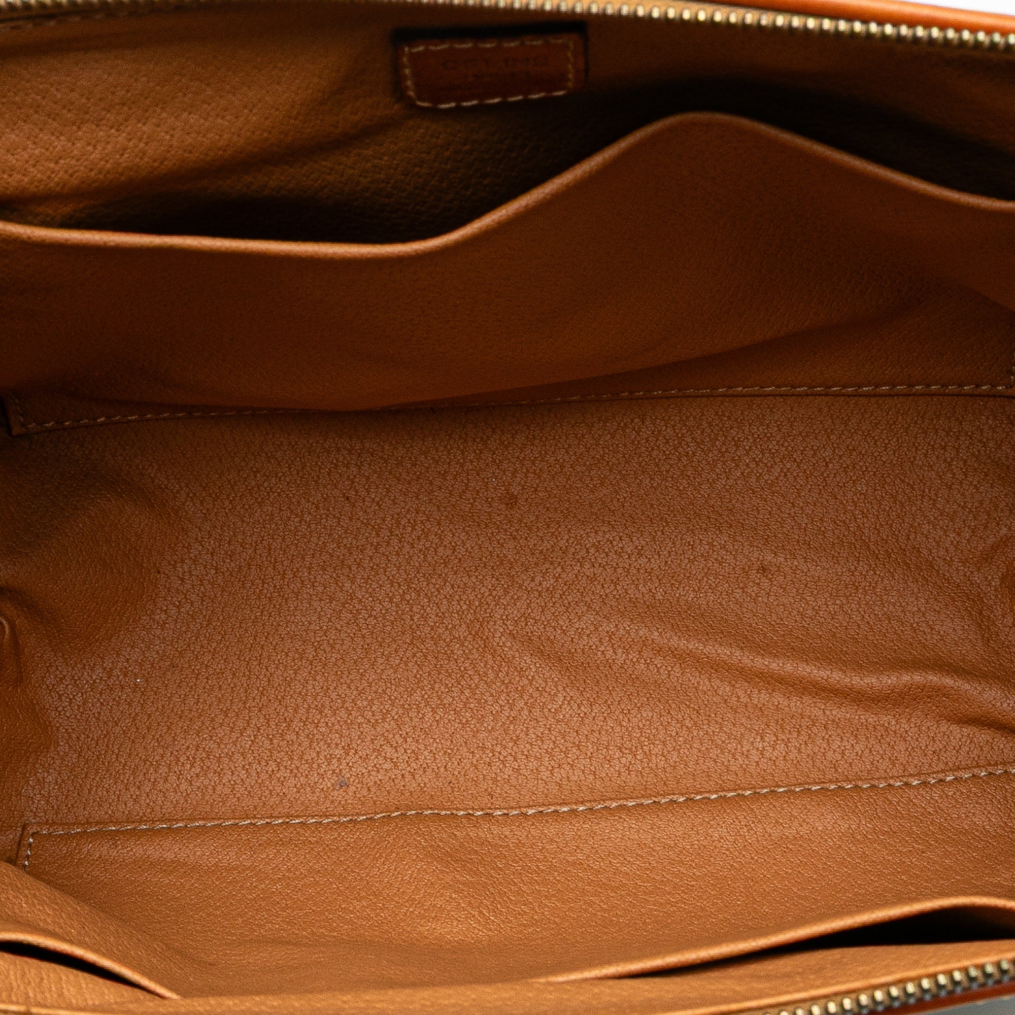 Macadam Coated Canvas Clutch