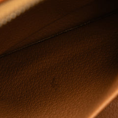 Macadam Coated Canvas Clutch