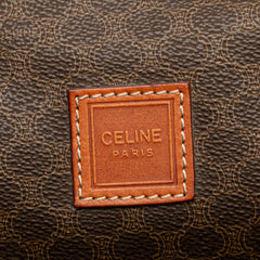 Macadam Coated Canvas Clutch