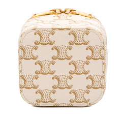 Mini Triomphe Coated Canvas Vanity Case