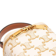 Mini Triomphe Coated Canvas Vanity Case