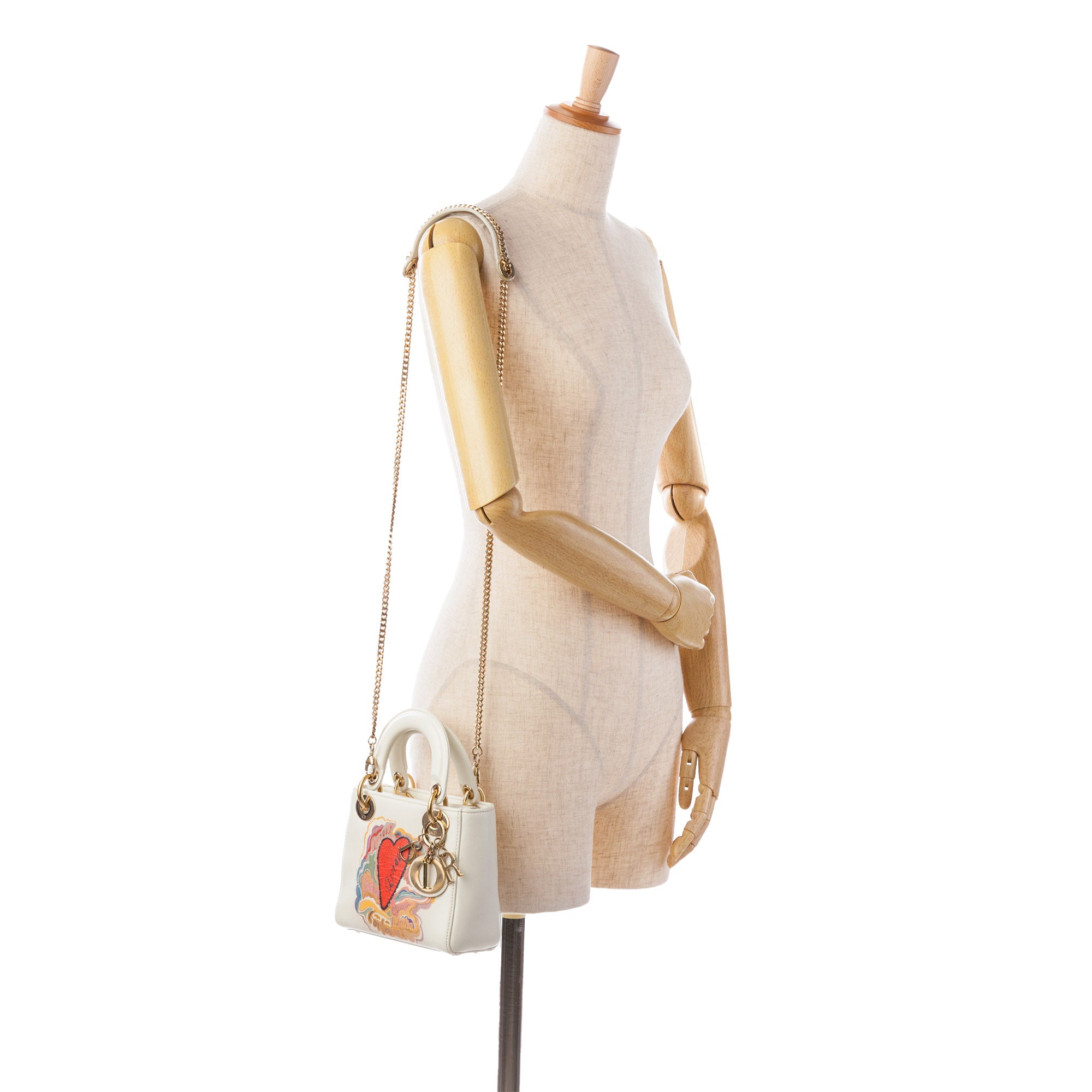 Niki De Saint Phalle Mini Calfskin Dioramour Lady Dior