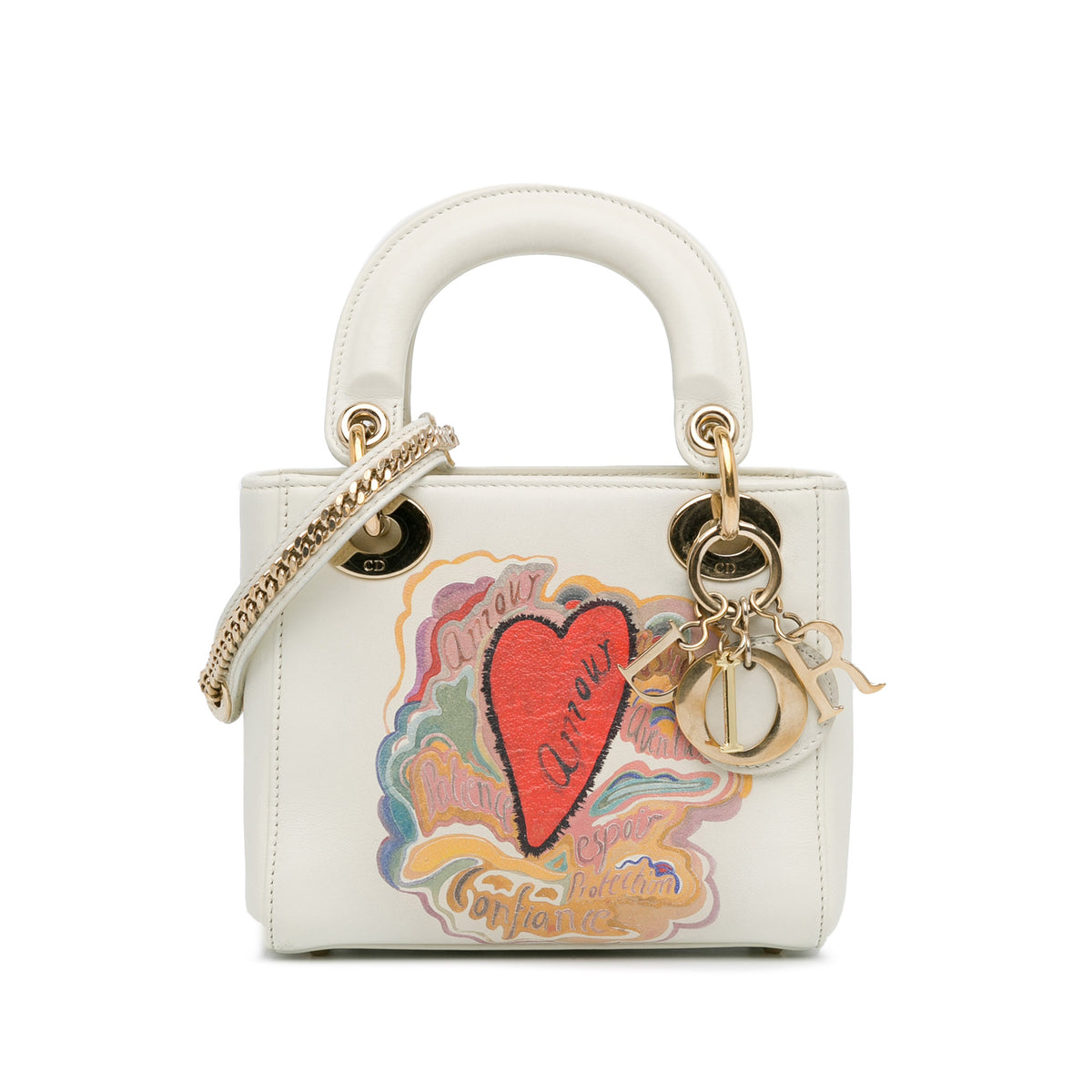 Niki De Saint Phalle Mini Calfskin Dioramour Lady Dior