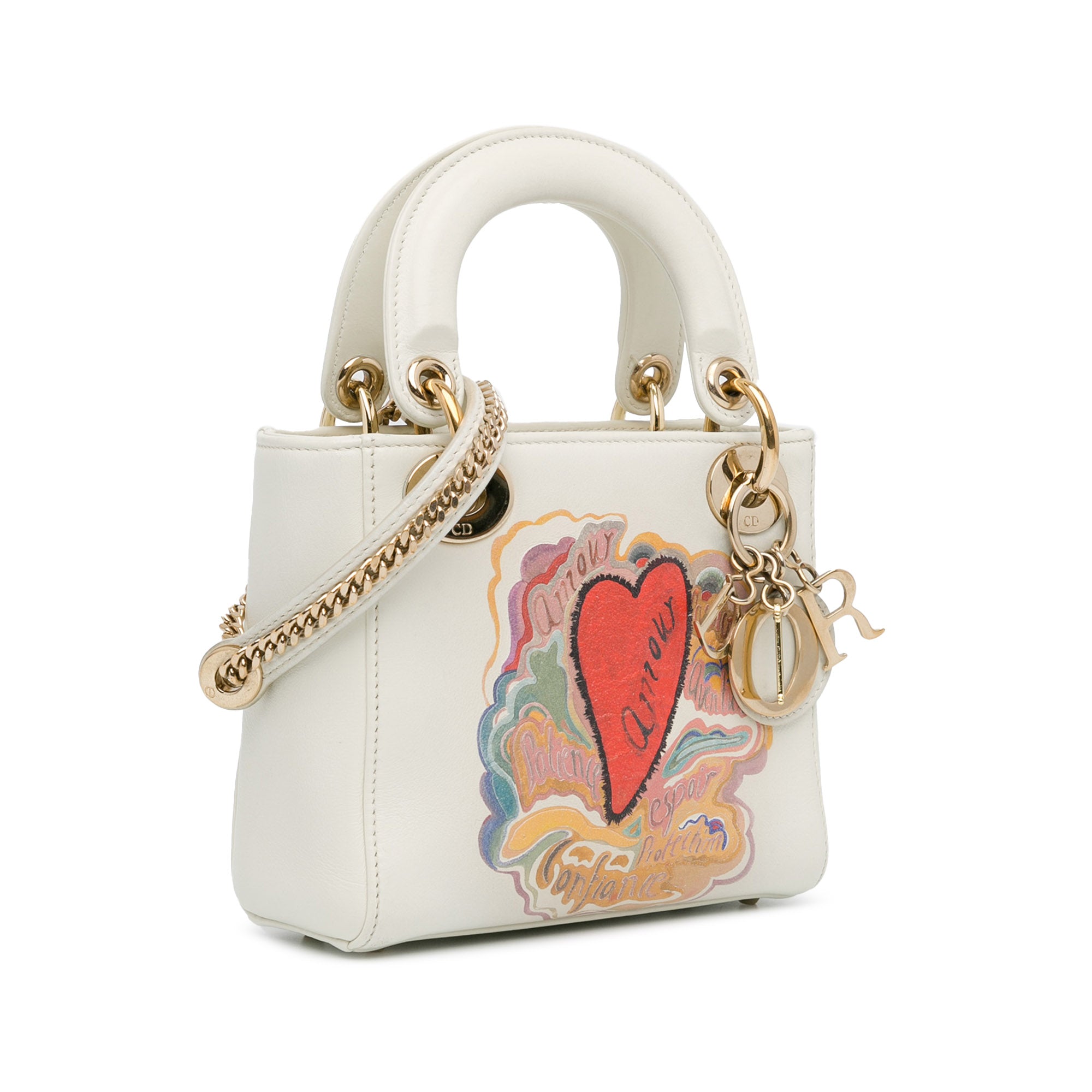Niki De Saint Phalle Mini Calfskin Dioramour Lady Dior