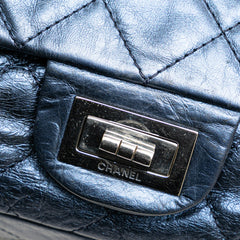 Reissue 2.55 Aged Metallic Calfskin Flap 226