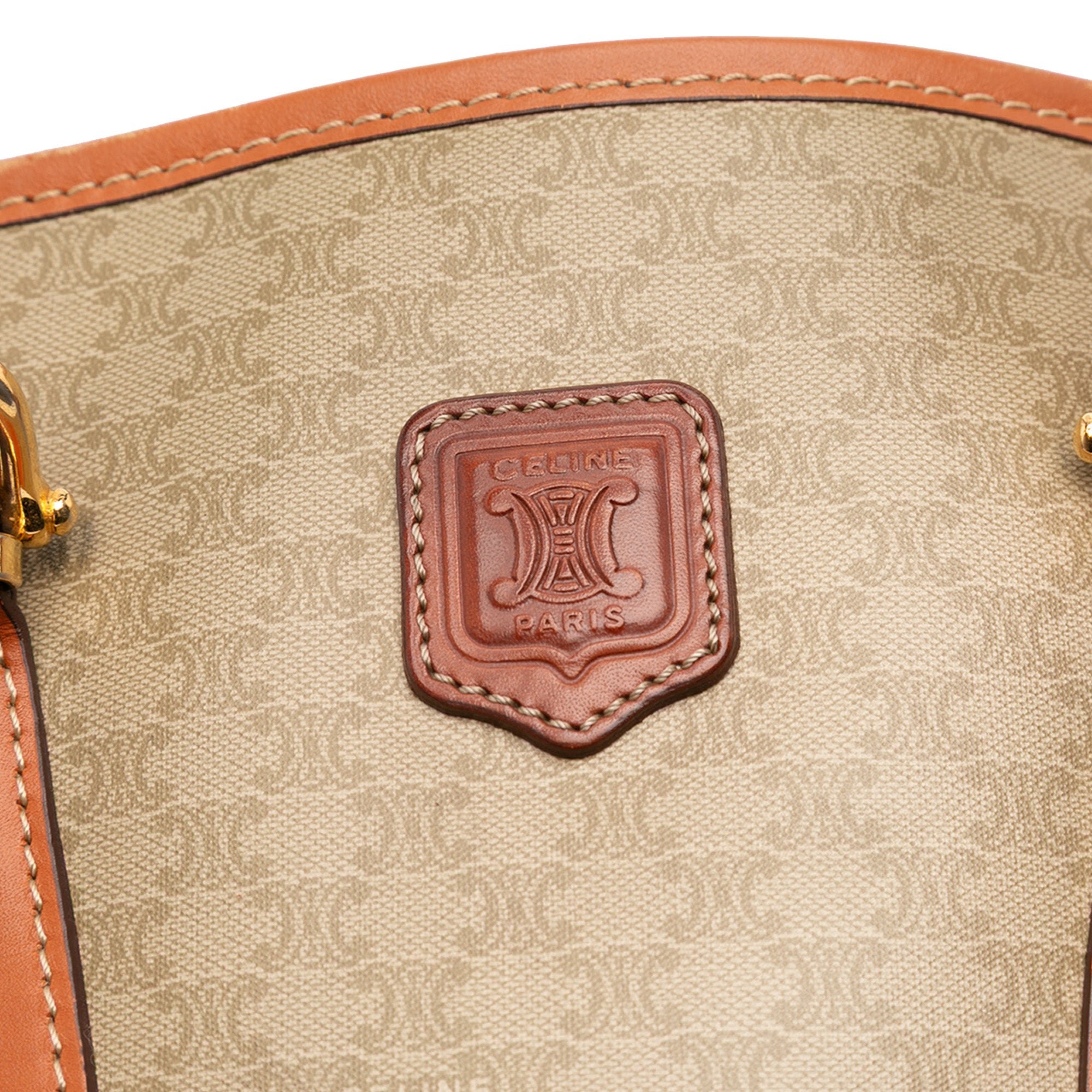 Macadam Coated Canvas Tote