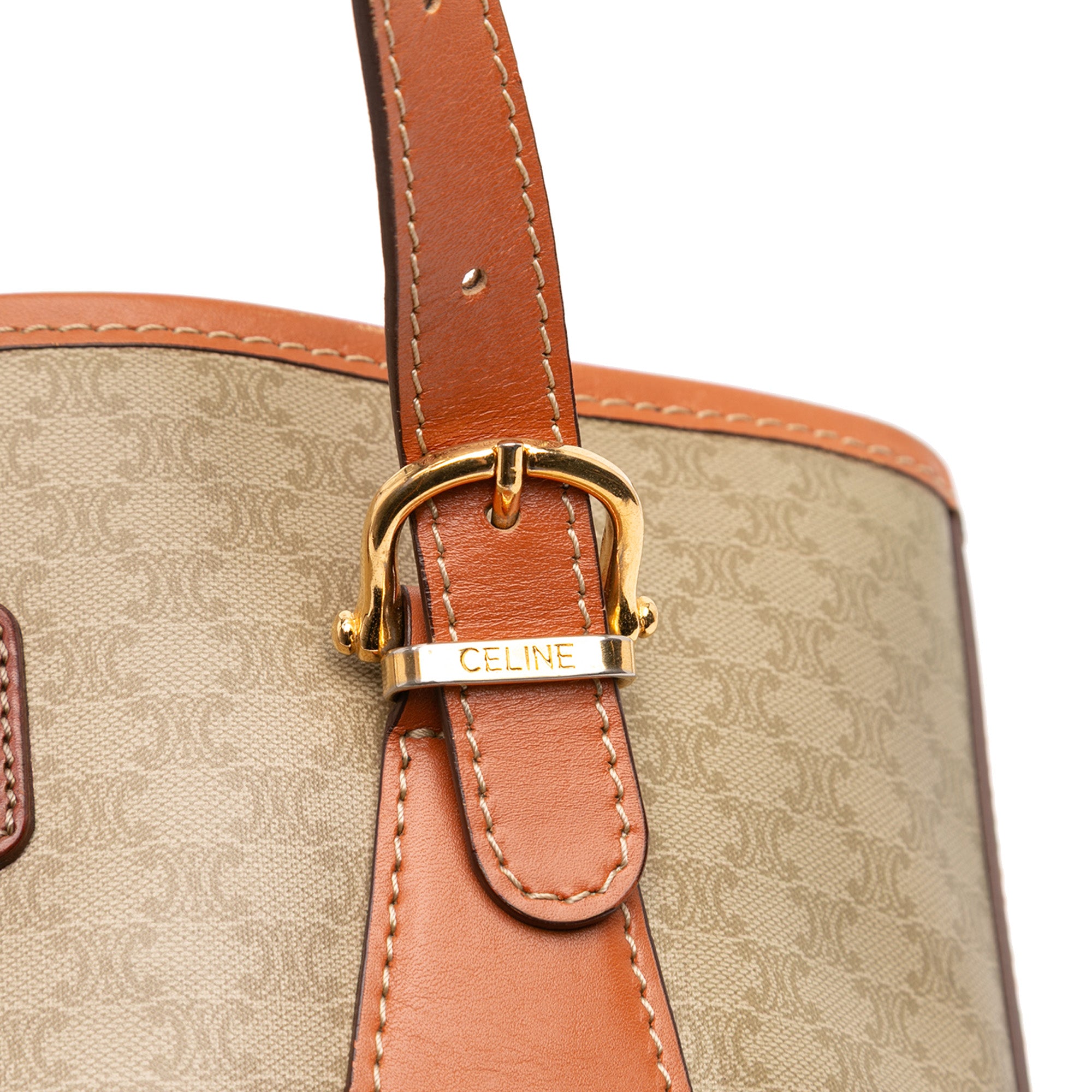 Macadam Coated Canvas Tote