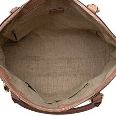 Medium Leather GG Charm Dome Satchel