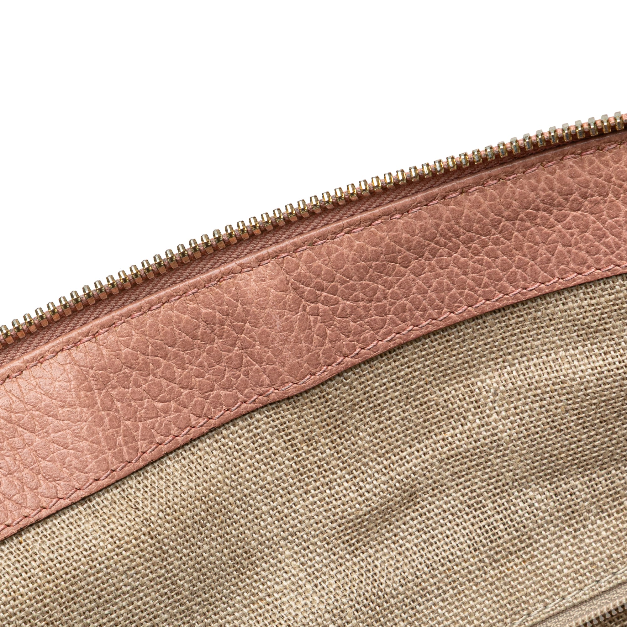Medium Leather GG Charm Dome Satchel