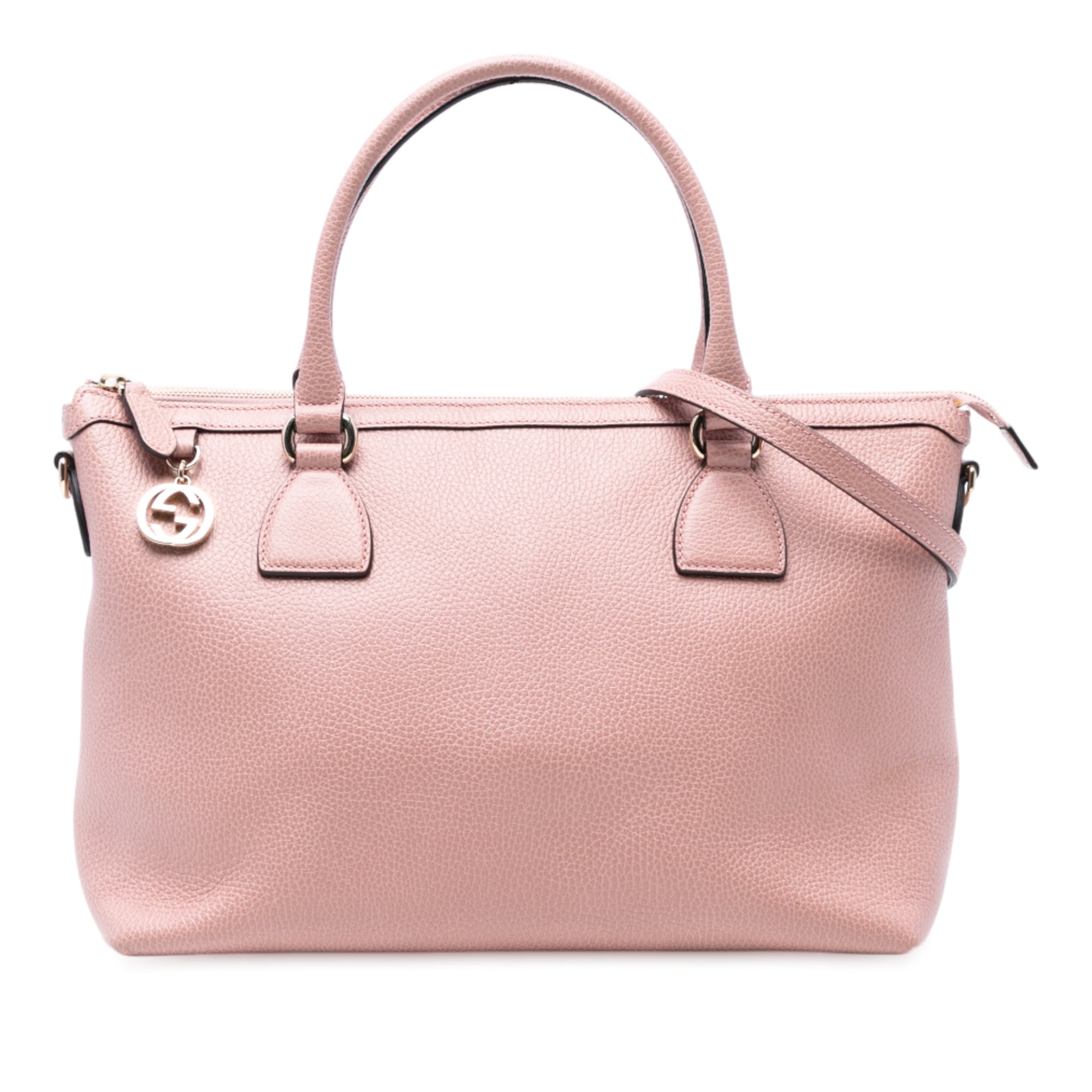 Dollar Calfskin GG Charm Satchel