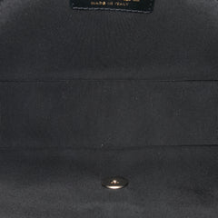 Medium Bicolor Calfskin Graphic Flap