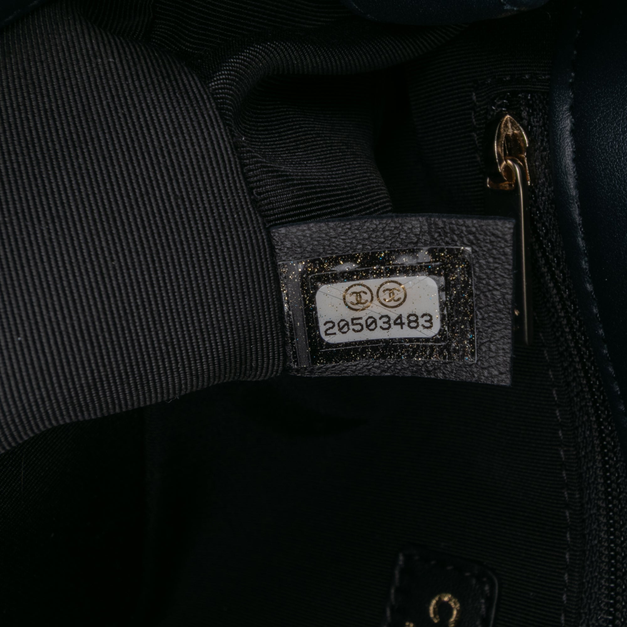 Medium Bicolor Calfskin Graphic Flap