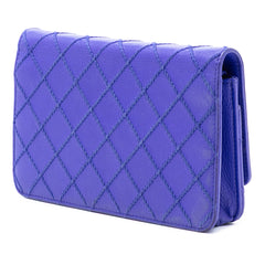 CC Quilted Calfskin Fancy Wallet On Chain