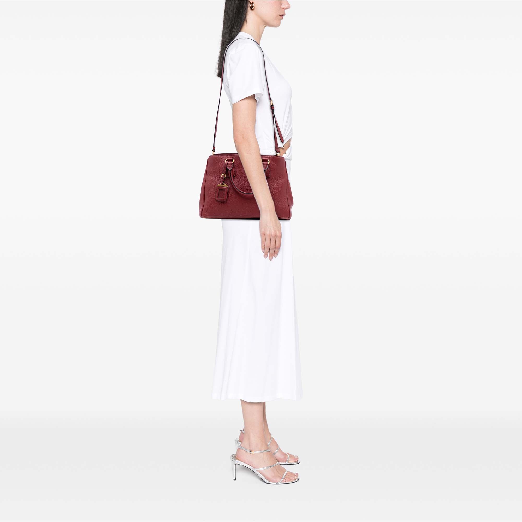 Vitello Daino Open Convertible Tote