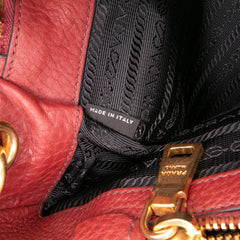 Vitello Daino Open Convertible Tote