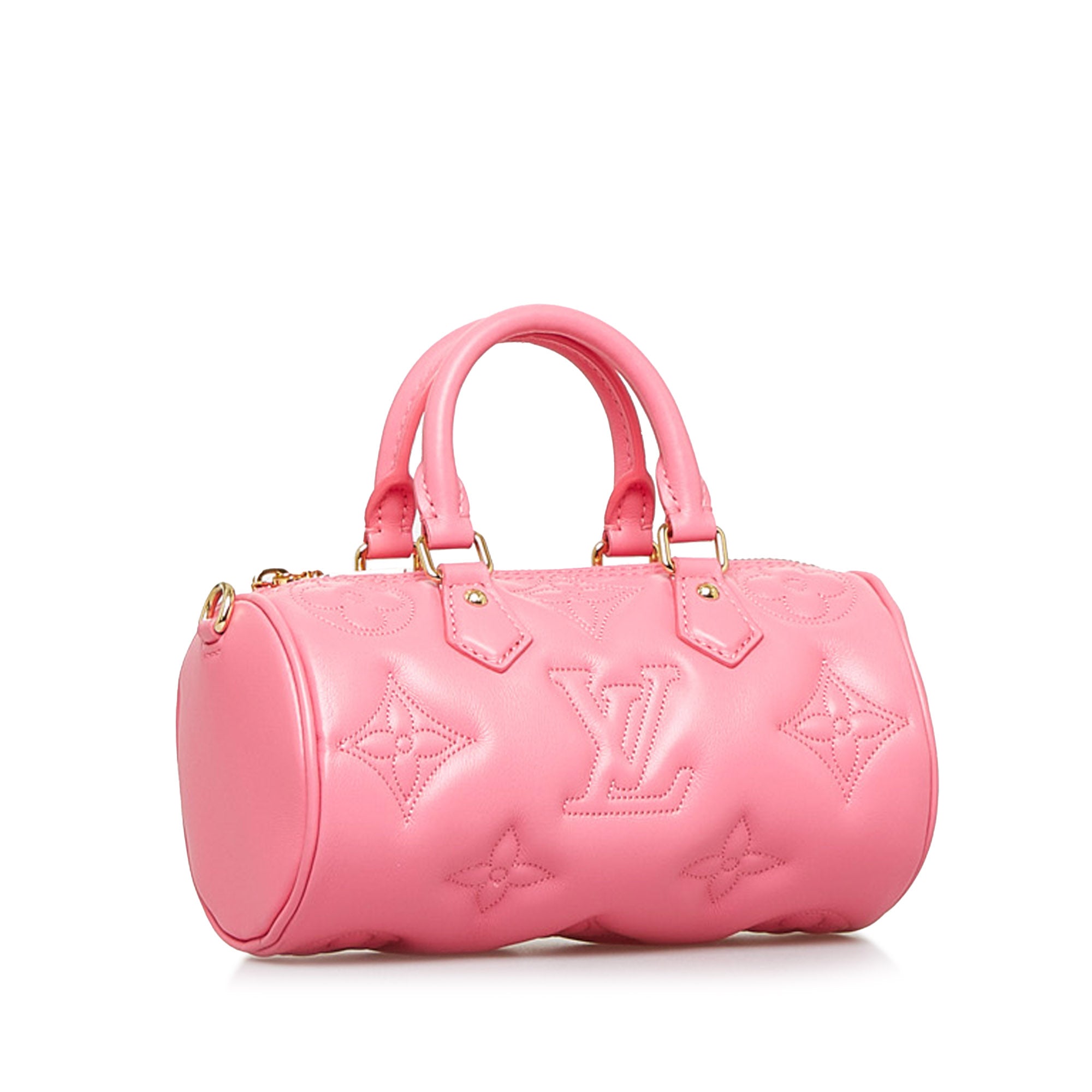 Monogram Calfskin Bubblegram Papillon BB_1