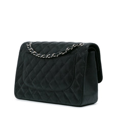 Jumbo Classic Caviar Double Flap