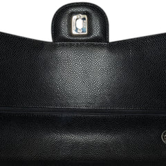 Jumbo Classic Caviar Double Flap