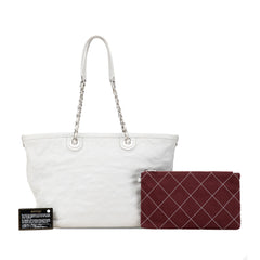 Small Quilted Caviar Daily Shopping Tote